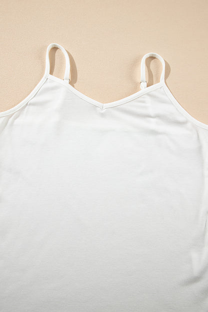 White Plain Sheer Mesh T-Shirt